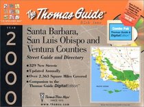 Thomas Guide Santa Barbara Ventura (Thomas Guide Combo Packs)