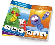 Letter Sounds: Silly Sentences - Early Phonics Skills Board Book by Rock 'N Learn