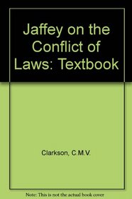 Jaffey on the Conflicts of Laws