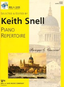 GP609 - Piano Repertoire: Baroque & Classical Level Nine