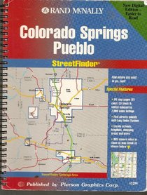 Rand McNally Colorado Springs (Streetfinder Atlas)