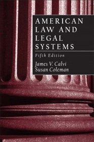 American Law and Legal Systems, Fifth Edition