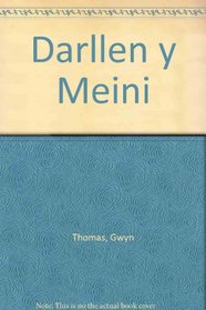 Darllen y Meini (Welsh Edition)