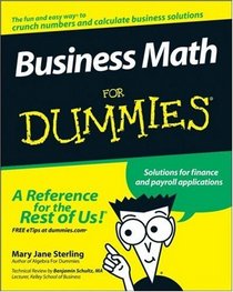Business Math For Dummies (For Dummies (Business & Personal Finance))