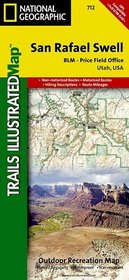 San Rafael Swell, Utah - Trails Illustrated Map # 712