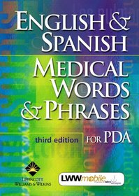 English  Spanish Medical Words  Phrases