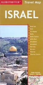 Israel Travel Map, 2nd (Globetrotter Travel Map)