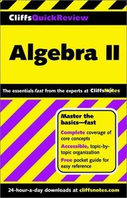Cliffs Notes Quick Review: Algebra II