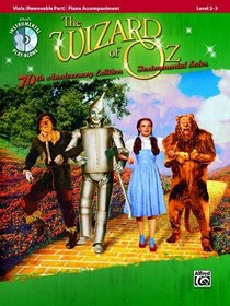 The Wizard of Oz Instrumental Solos for Strings: Viola (Book & CD) (Pop Instrumental Solo Series)
