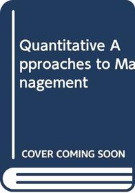 Quantitative Approaches to Management