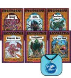 Beyond Deltora Quest 6-Book Set: Deltora Shadowlands, Books 1-3 and Dragons of Deltora, Books 1-3 (Cavern of the Fear, The Isle of Illusion, & The Shadowlands and Dragon's Nest, Shadowgate, & Isle of the Dead) (DRAGON PENDANT INCLUDED!)