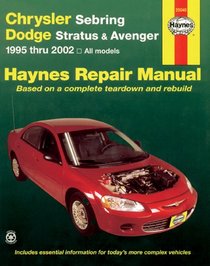Haynes Repair Manuals: Chrysler Sebring Dodge Stratus & Avenger 1995-2002