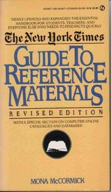 New York Times Guide to Reference Material (Signet)