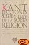 Lecciones sobre la filosofia de la religion / Lectures on the Philosophy of Religion (Clasicos Del Pensamiento / Thought Classics) (Spanish Edition)