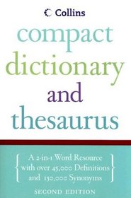 Collins Compact Dictionary & Thesaurus