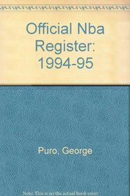 Official NBA Register: 1994-95 (Official NBA Register)