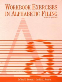 Workbook Exercises in Alphabetic Filing Text-Workbook
