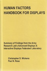 Human Factors Handbook for Displays