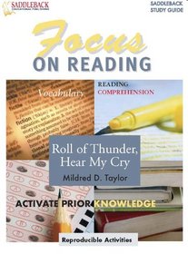 Roll of Thunder, Hear My Cry, Ebook (Saddleback's Focus on Reading Study Guides)