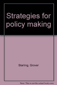 Strategies for policy making