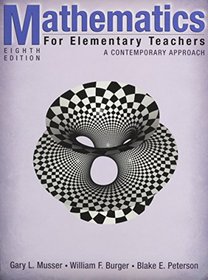 Mathematics for Elementary Teachers: A Contemporary Approach 8th Edition with NY Correlation Guide Book Math Set