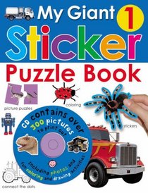 My Giant Sticker Puzzle Book: Bk.1