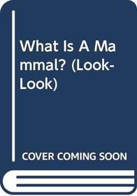 What Is A Mammal? (Look-Look)