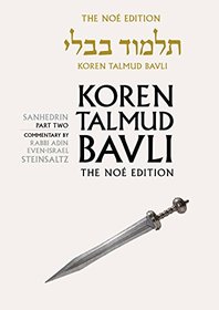Koren Talmud Bavli, Noe Edition,: Volume 30: Sandhedrin Part 2, Hebrew/English, Color (Hebrew and English Edition)