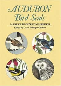 Audubon Bird Seals: 24 Pressure-Sensitive Designs (Pocket-Size Sticker Collections)