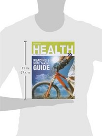 PRENTICE HALL HEALTH 2014 GUIDED READING WORKBOOK GRADE 9/12