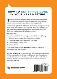 Robert's Rules of Order In Action: How to Participate in Meetings with Confidence