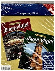 Glencoe Spanish Buen Viaje! Level 1& 2 Transparency Binder Sampler 2003