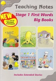 Oxford Reading Tree: Stage 1+: First Words: Big Book Teaching Notes
