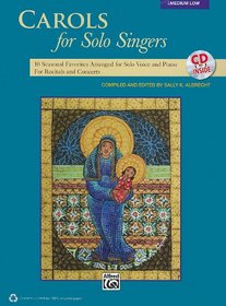 Carols for Solo Singers: Low Voice (Book & CD)