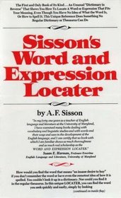 Sisson's Word and Expression Locator
