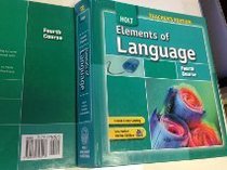 Holt Elements of Language (Fourth Course)