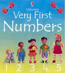 Very First Numbers Board Book (Usborne Everyday Words)