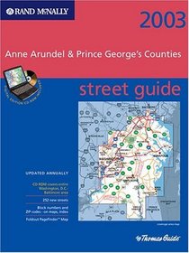 Rand McNally 2003 Anne Arundel & Prince George's Counties: Street Guide