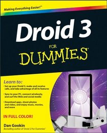 Droid 3 For Dummies (For Dummies (Computer/Tech))