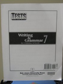 BJU Writing & Grammar 7 tests