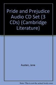 Pride and Prejudice Audio CD Set (3 CDs) (Cambridge Literature)