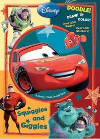 Squiggles and Giggles (Disney/Pixar) (Deluxe Doodle Book)