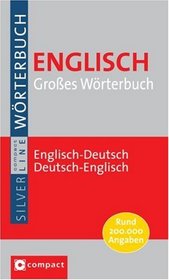Large English Dictionary - English-German and German-English: With Pronunciation (English and German Edition)