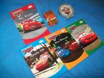 Disney Pixar the World of Cars Time to Read Set: 4 Books, 2 Drive on 2 Cars and Clock Timer Set (time to read)