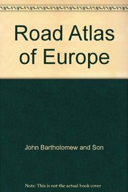 Road atlas Europe