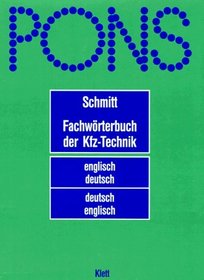 Pons Fachworterbuch Der Kfz-Technik (German Edition)