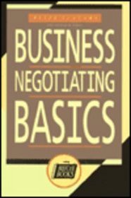 Business Negotiating Basics
