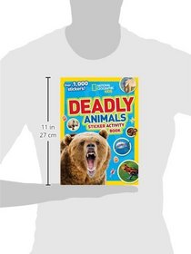 National Geographic Kids Fierce Animals Sticker Activity Book: Over 1,000 Stickers! (NG Sticker Activity Books)