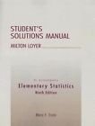 Student's Solution Manual (To Accompany Essentials of Statistics)