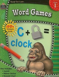 Ready-Set-Learn: Word Games Grd 1 (Ready Set Learn)